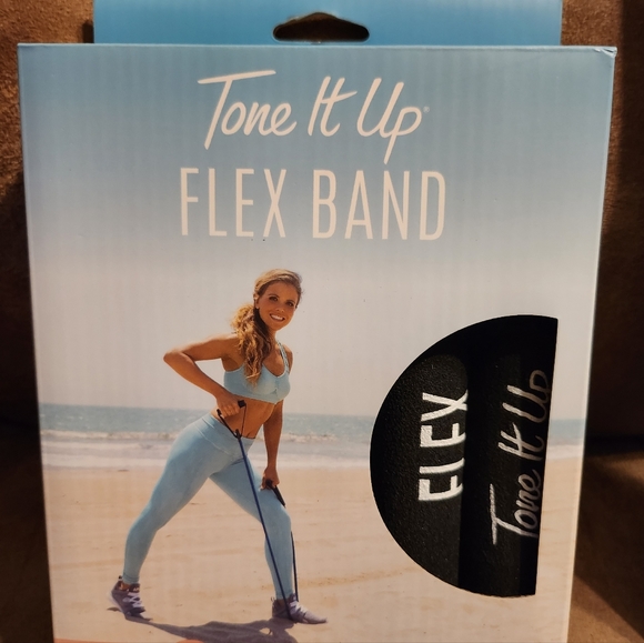 Exercise Flex Bands And Therapy Loops Resistance Workout Band Workout NIB - Picture 5 of 6